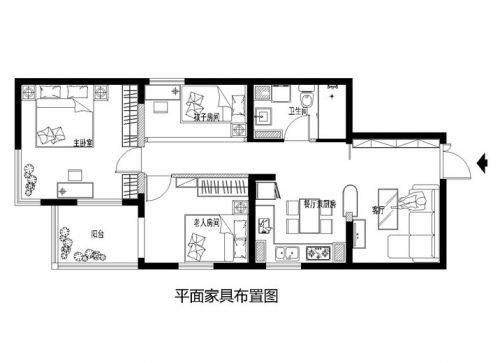 7.5萬(wàn)的完美空間改造，一居改三居，空間魔法