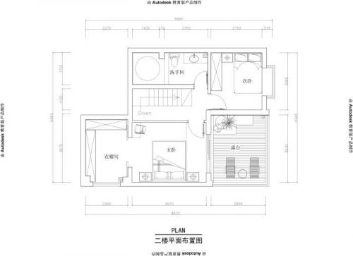 美式躍層-富樂(lè)錦城186平米躍層美式風(fēng)格