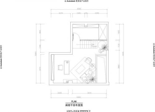 美式躍層-富樂(lè)錦城186平米躍層美式風(fēng)格