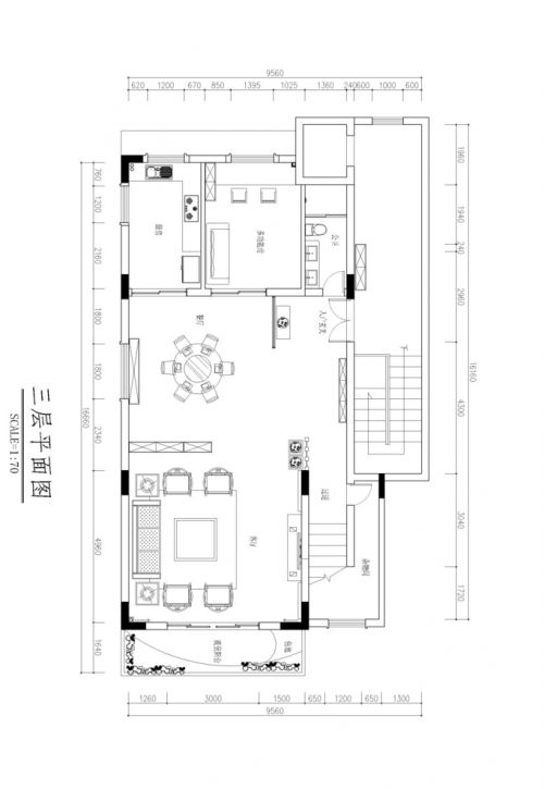 自由人家園-自由人家園140平米三居中式風(fēng)格