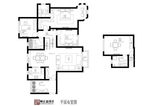 中南世紀城170平米挑高公寓歐式風格