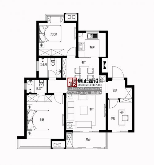 老街余慶坊95㎡黑白現(xiàn)代風(fēng)格實(shí)景展示