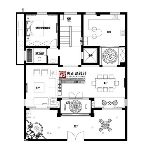 450㎡梅里自建別墅歐式重彩