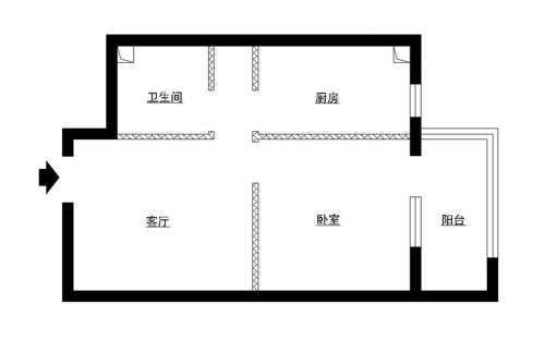 小年輕5.8萬(wàn)打造沙河保利芳園42平HelloKitty甜