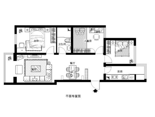 9.5萬裝修豪華、愜意、浪漫的生活居室