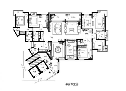 演繹經(jīng)典法式浪漫320平米別墅裝修