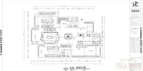 清新溫婉，田園風(fēng)150大三居方案。