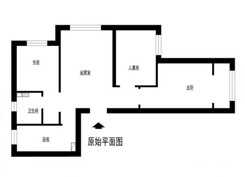 7萬打造濱河馨園89平米幸福小三居