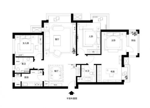 家具老板20萬打造龍湖蔚瀾香醍150平古典歐式-6系整體家裝