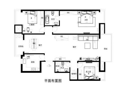 世華水岸150平米禪意中式家