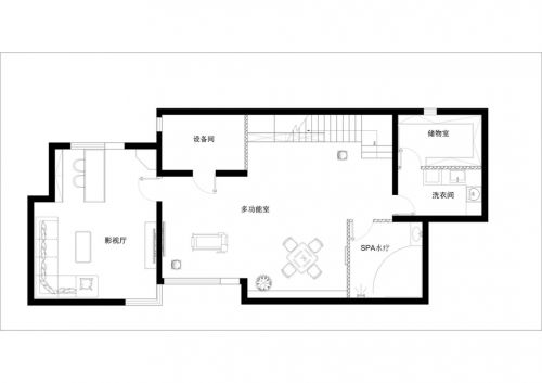 歐郡香水城裝修345平米新古典歐式別墅效果圖