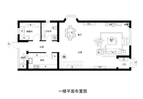 密云縣瑞海姆裝修300平米獨棟別墅簡約風格效果圖