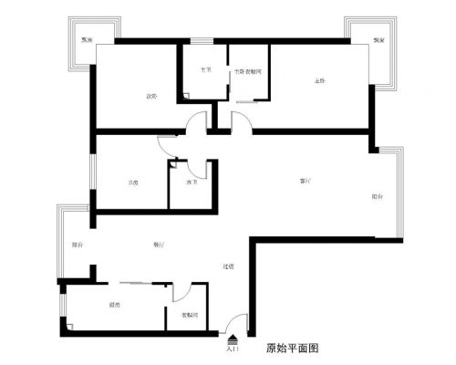 朝陽區(qū)首城國際140平米裝修歐式風(fēng)格三居室