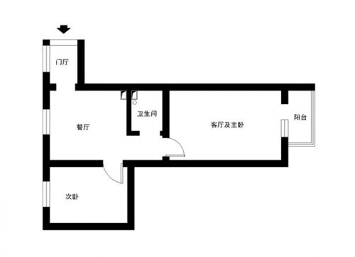 北漂夫妻溫馨房團結(jié)湖54平米