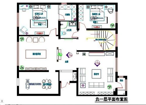 延慶悅澤苑300平沉穩(wěn)奢華混搭聯(lián)排別墅設計