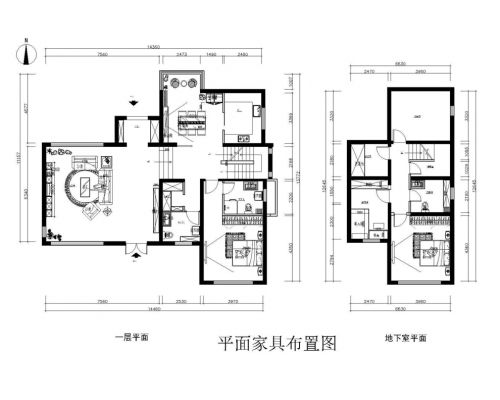 沉穩(wěn)大氣中式風(fēng)格北京灣345㎡獨(dú)棟別墅