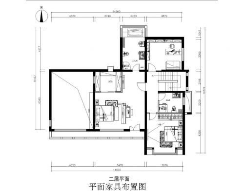 沉穩(wěn)大氣中式風(fēng)格北京灣345㎡獨(dú)棟別墅