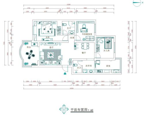 鑫苑世紀東城三居室溫馨簡約風(fēng)情