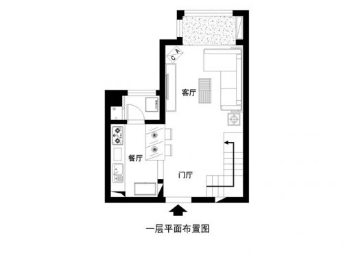 鑫苑世家115平復式兩房現(xiàn)代風格裝修