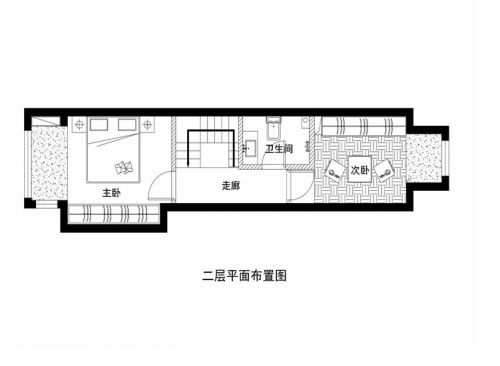 鑫苑世家115平復式兩房現(xiàn)代風格裝修