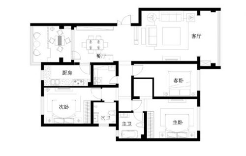 【鄭州實創(chuàng)裝飾】萬千世紀城138平溫情歐式風(fēng)情