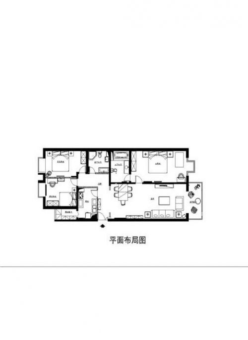 大華諾斐灣160平新中式三口之家