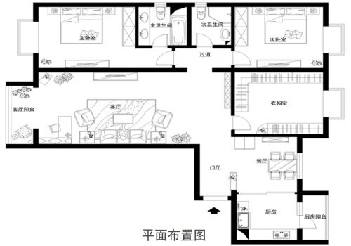 湖光小區(qū)150平簡約時尚案例賞析