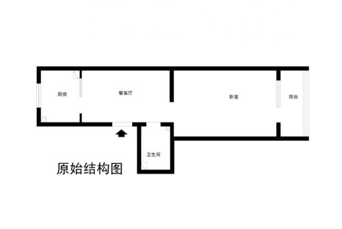 石佛營西里60平簡約時尚案例賞析