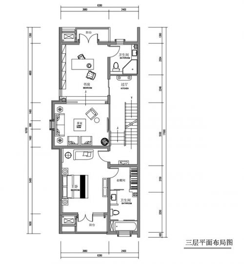 萊蕪綠葉島別墅c1戶型別墅樣板間