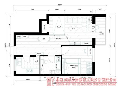 《單純》北京方莊52平米老房改造現(xiàn)代簡約風(fēng)格裝修實景展示