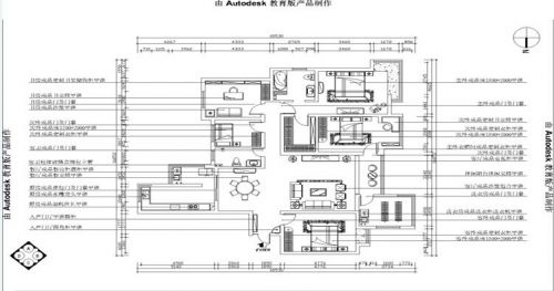 農(nóng)大家屬院200平美式風(fēng)格裝修案例