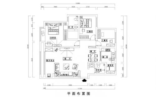 歐式風(fēng)格130平橄欖城裝修