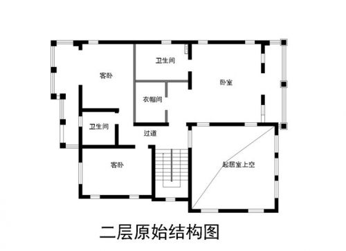 32萬裝修美式風格280平米一渡新新小鎮(zhèn)別墅效果圖