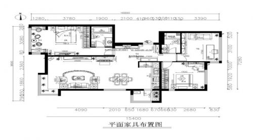 領(lǐng)秀硅谷120平米后現(xiàn)代裝修風(fēng)格設(shè)計(jì)