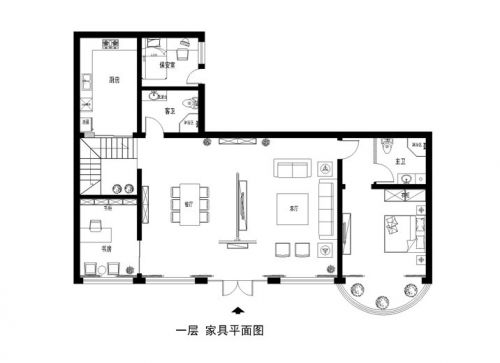 平谷石林峽別墅376平米新中式