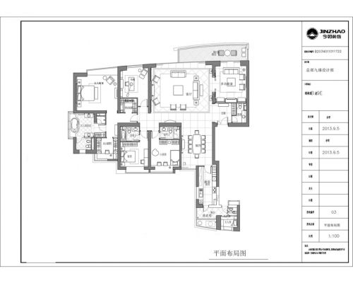 錦湖園205平新古典風(fēng)格