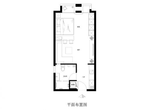 4.6萬打造首開智慧社簡約時尚單身公寓