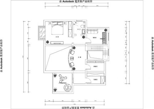 琥珀名城復式180平現(xiàn)代簡約風格裝修效果圖