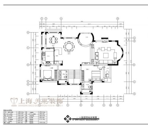 林溪灣480平新古典裝修案例效果圖