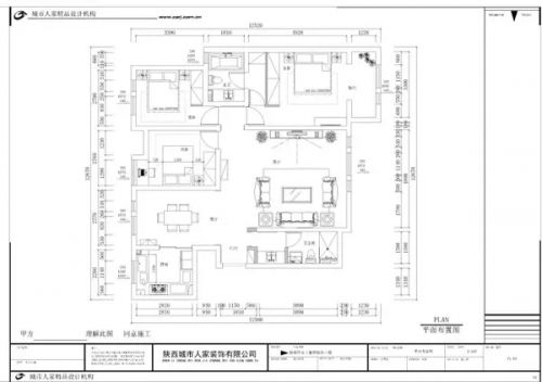 西安城市人家裝飾白樺林間147㎡古典歐式為生活而設(shè)計