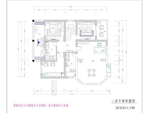 水色時光235平中式古典風格案例