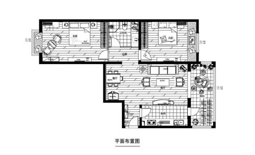 海棠灣102平新中式