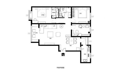 富燕新村120平米新中式