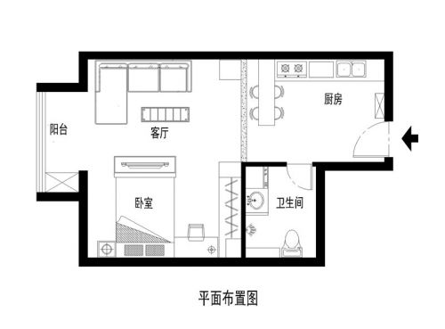 6萬打造45平一居2口人東南亞風(fēng)情