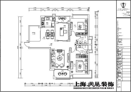 瀚宇天悅131平方三室兩廳現(xiàn)代簡約風(fēng)格裝修效果圖