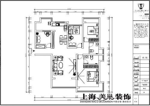 瀚宇天悅142平四室兩廳裝修效果圖