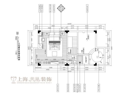 水映唐莊180平復(fù)式美式鄉(xiāng)村裝修方案