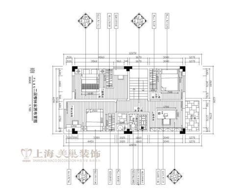 水映唐莊180平復(fù)式美式鄉(xiāng)村裝修方案