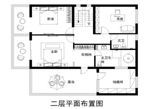 領(lǐng)秀翡翠山210平簡歐風(fēng)格案例