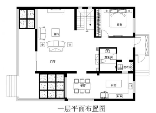 領(lǐng)秀翡翠山210平簡歐風(fēng)格案例